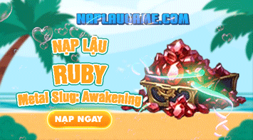 Nạp Ruby Metal Slug: Awakening Giá Rẻ Miễn Phí